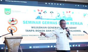 Sekda Batam, Jefridin Hadiri Seminar Germas.